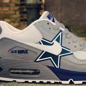 dallas cowboys nike air max shoes
